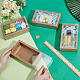 Foldable Creative Kraft Paper Drawer Boxes with Clear PVC Cover Sheet(CON-WH0113-09D)-3