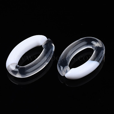 Two Tone Opaque Acrylic Linking Rings(OACR-S038-035A)-3
