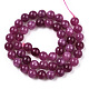 Natural Quartz Beads Strands(G-R479-8mm-09)-3