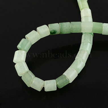 vert aventurine pierre rangées de perles naturelles(G-R187-18)-2