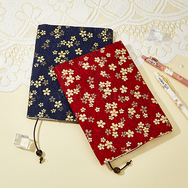 Sakura Pattern Cloth Book Covers(AJEW-WH0413-51B)-5