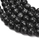 Natural Larvikite Beads Strands(GSR18mmC128)-3