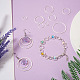 52Pcs 10 Style Brass Linking Rings(KK-YS0001-07)-8