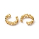 Rack Plating Brass Cuff Earrings(EJEW-P221-02G)-2
