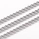 Tarnish Resistant 304 Stainless Steel Curb Chains(CHS-K004-04P-0.8mm)-1