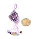 Natural Amethyst Pendants(PALLOY-JF01212-05)-5