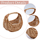 Wicker Baskets with Handle(FIND-WH0139-894)-4