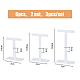 3Pcs 3 Sizes Acrylic T Bar Earring Display Stands(EDIS-WH0029-35)-2
