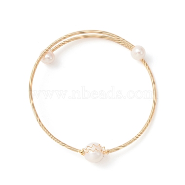 Old Lace Pearl Cuff Bangles