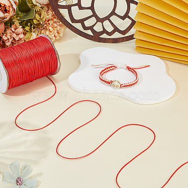 1 Roll Eco-Friendly Korean Waxed Polyester Cord(YC-SP0001-03E)-3