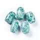 Perles de jaspe tache verte naturelle(G-L510-07B)-1
