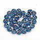 Electroplate Non-magnetic Synthetic Hematite Beads Strands(G-N0322-03C)-2
