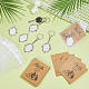 30Pcs Alloy Split Key Rings(FIND-PH0061-62)-4