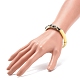 Acrylic Curved Tube Beaded Stretch Bracelet for Women(BJEW-JB08437-02)-3