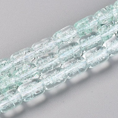 brins de perles de verre craquelées k 9 transparentes(CCG-L003-A)-2