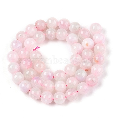 Dyed Natural White Jade Beads Strands(G-T138-8mm-210-1)-2