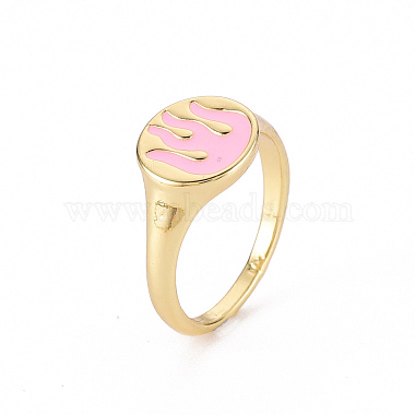 Alloy Enamel Wide Band Rings(RJEW-N034-002A-RS)-3