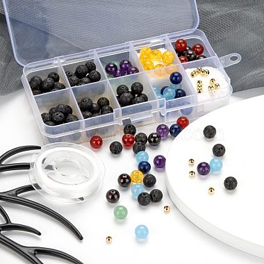 DIY Chakra Jewelry Making Kits(DIY-FS0001-06)-5