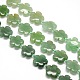 Natural Green Aventurine Flower Beads Strands(G-L241B-02A)-1