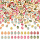 300Pcs Printed Handmade Polymer Clay Beads(CLAY-UN0001-01)-1