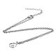 201 Stainless Steel Pendants Necklaces(NJEW-S063-TN505-1)-2