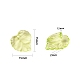 Vert transparent pendentifs feuille d'acrylique pour des bijoux de collier volumineux(X-DBLA410-9)-2