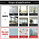 Autocollants de film de confidentialité pour fenêtre en PVC translucide(DIY-WH0302-97A)-6