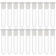 PandaHall Elite Glass Test Tube, with Silicone Stopper, Lab Supplies, Clear, 33.5mm, 100sets/box(CON-PH0002-18)