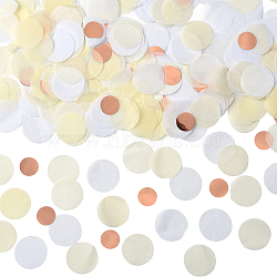 50G Paper Table Scatter Confetti, for Party Decorations, Round, Misty Rose, 26x0.02mm(DIY-SP0005-42B)