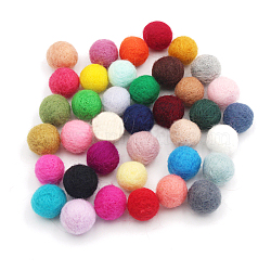 Wool Felt Balls, Pom Pom Balls, for DIY Decoration Accessories, Mixed Color, 20mm(FABR-PW0001-103)