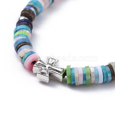 Nylonfaden geflochtene Perlen Armbänder(BJEW-JB04552-02)-2