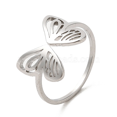 Butterfly 304 Stainless Steel Finger Rings