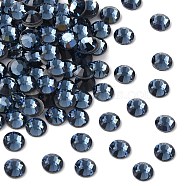 Preciosa&reg Crystal Hotfix Flatback Stones, Czech Crystal, Round(438 11 612 Chaton Rose VIVA 12 &reg), 30150 Denim Blue, SS8(2.3~2.5mm)(Y-PRC-HSS8-30150)