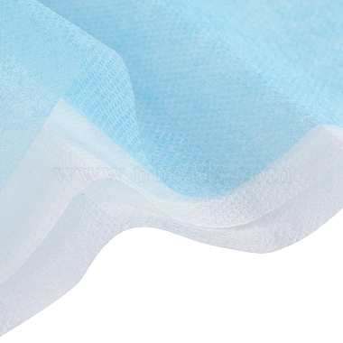 3-слойный нетканый комплект ткани для diy покрытия рта(AJEW-WH0105-29B)-2