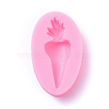 Food Grade Carrot Silicone Molds(DIY-F045-29)-2
