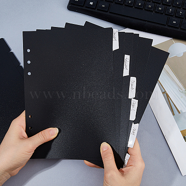 Plastic Notebook Index Divider Sheets(OFST-WH0002-54B)-3