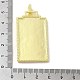 Pendentif en laiton avec micro pavé de zircones cubiques et émail(KK-H458-02G-N02)-3