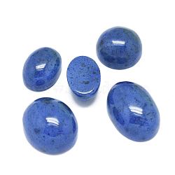 Natural Dumortierite Quartz Cabochons, Mixed Shapes, 18~26x12~19x9~11mm(G-F637-19)