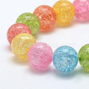 Synthetic Crackle Quartz Round Beads Strands(G-L155-16mm-01)-2
