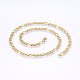 304 Stainless Steel Figaro Chain Necklaces(MAK-L015-29B)-2