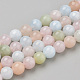 Natural Morganite Beads Strands(G-Q961-08-10mm)-1