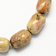 Barrel Shaped Gemstone Natural Crazy Agate Stone Beads Strands(X-G-S114-08)-1