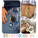 10Pcs Alloy Spring Gate Rings(FIND-TA0009-25I)-8