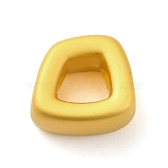 Zinc Alloy Beads, Matte Gold Color, Trapezoid, 10x10.5x6mm, Hole: 3mm(PALLOY-I219-02E)