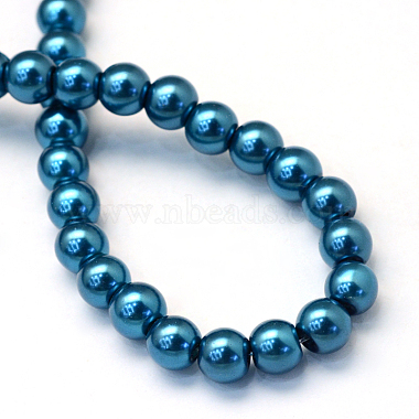 Chapelets de perles rondes en verre peint(X-HY-Q003-6mm-06)-4