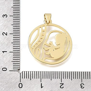 Brass Pendants(KK-CBAF3A5-06G)-3
