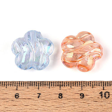 UV Plating Transparent Acrylic Beads(OACR-N150-24-01)-3