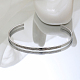 Classic Stainless Steel Open Cuff Bangle Bracelet for Women(YS9070-2)-1