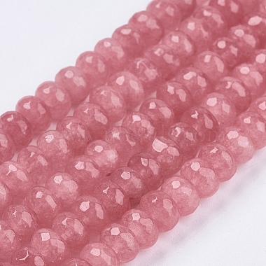 8mm Salmon Abacus Other Jade Beads
