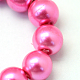 Chapelets de perles rondes en verre peint(HY-Q003-6mm-54)-3